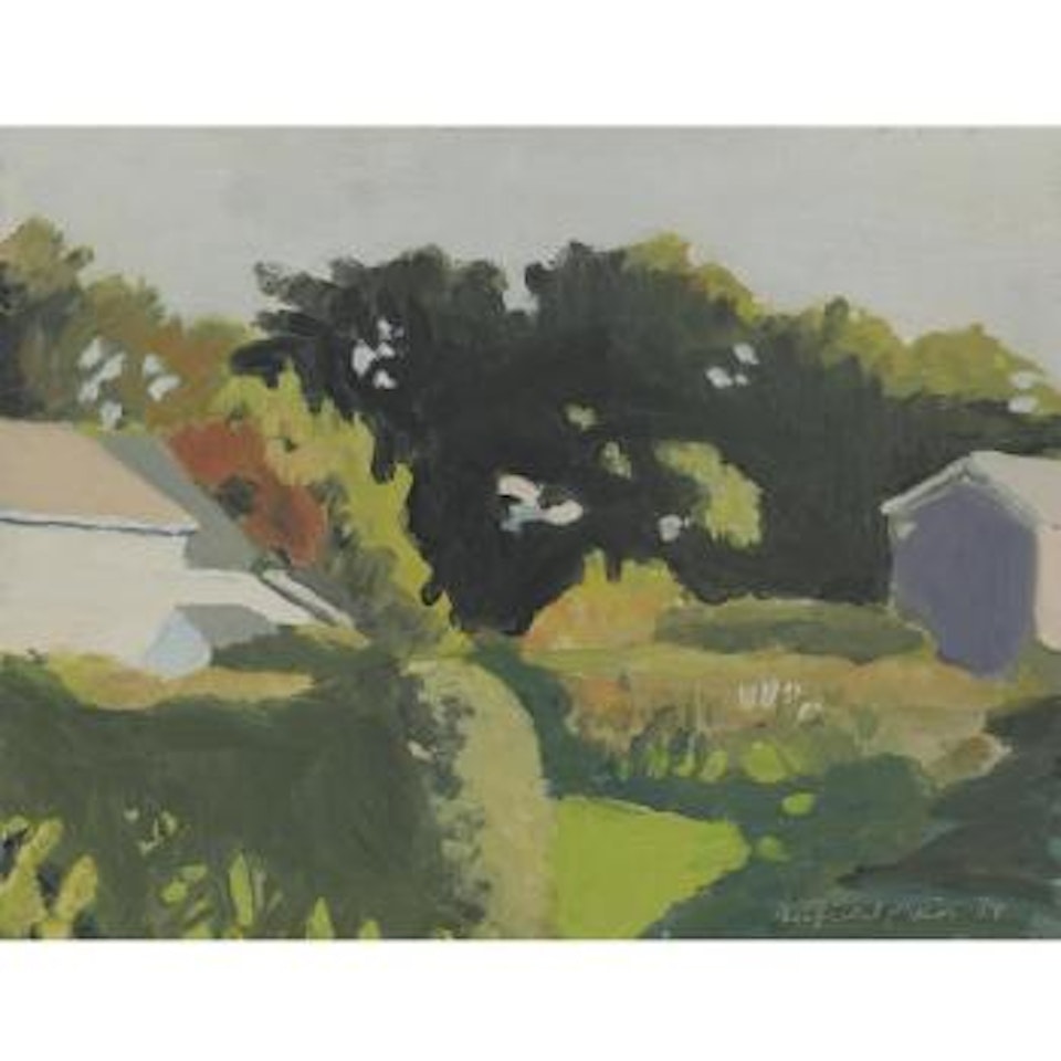 October by Fairfield Porter