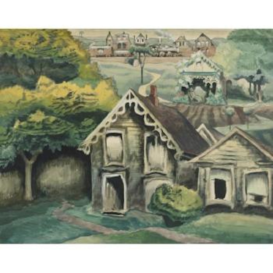 A Small Town by Charles Burchfield