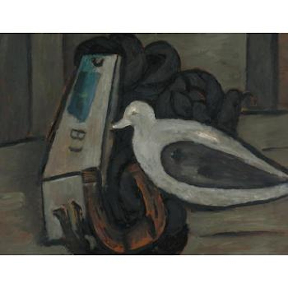 Duck Decoy With Buoy by Marsden Hartley