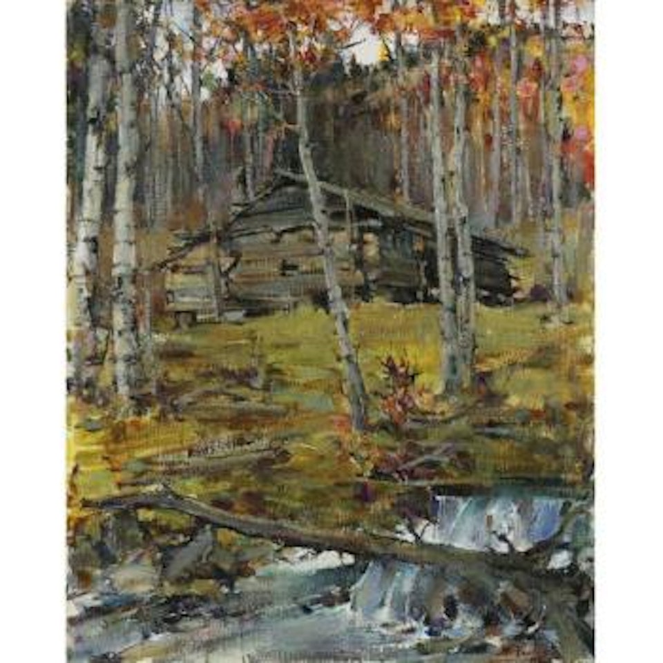 Autumn Trees, Twining by Nicolai Fechin