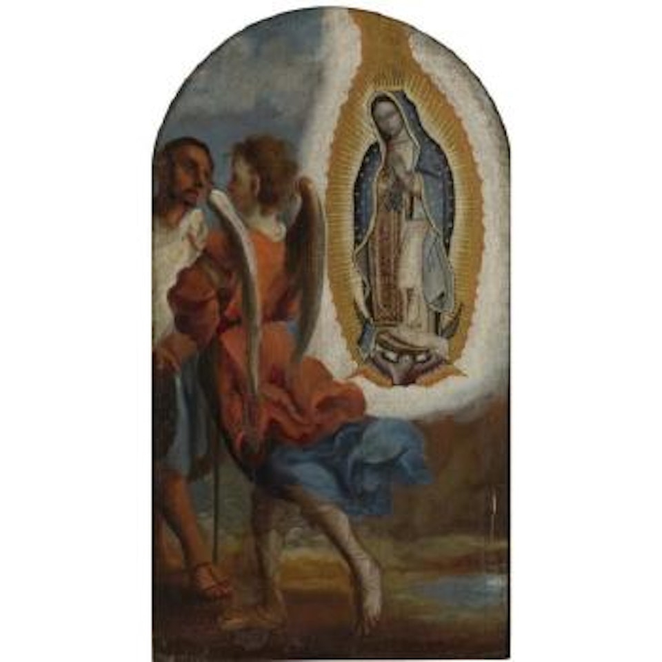 Primera Aparición De La Virgen De Guadalupe by Mexican School