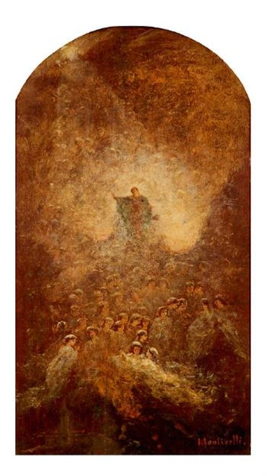 Le paradis by Adolphe Monticelli