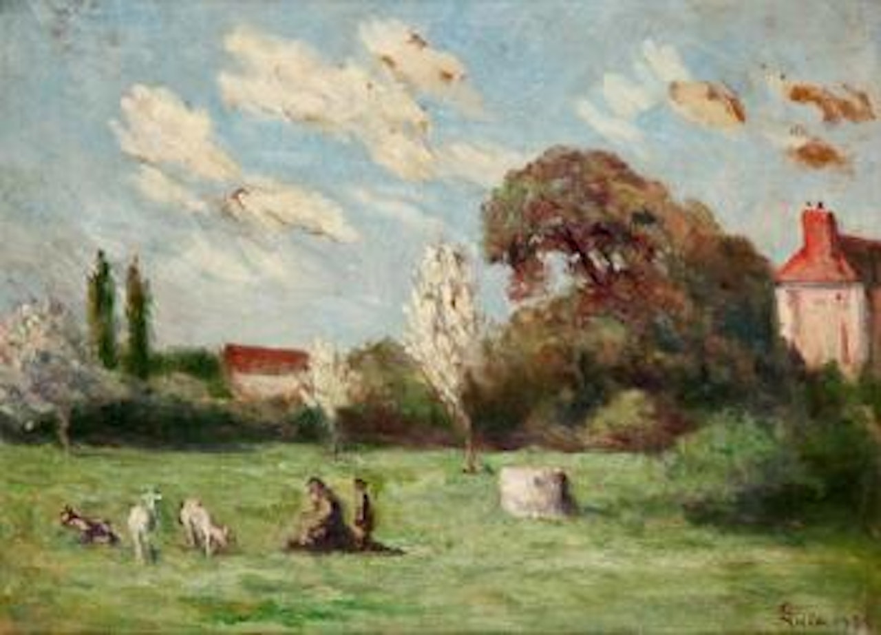 Rolleboise, le pré du Docteur Plichet by Maximilien Luce