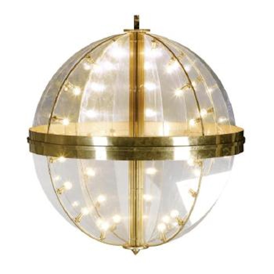 A Large Ceiling Light by European School