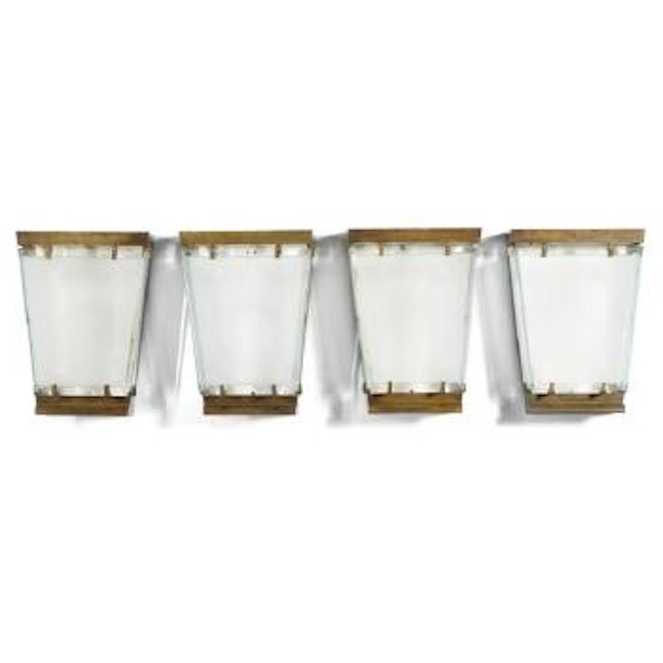 A Set Of Four Wall Lanterns by Italian School