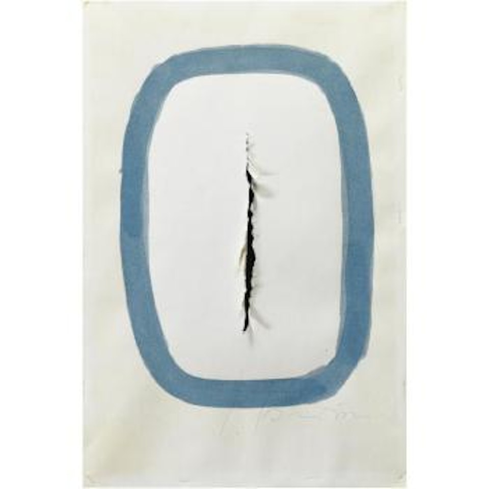 Concetto Spaziale by Lucio Fontana