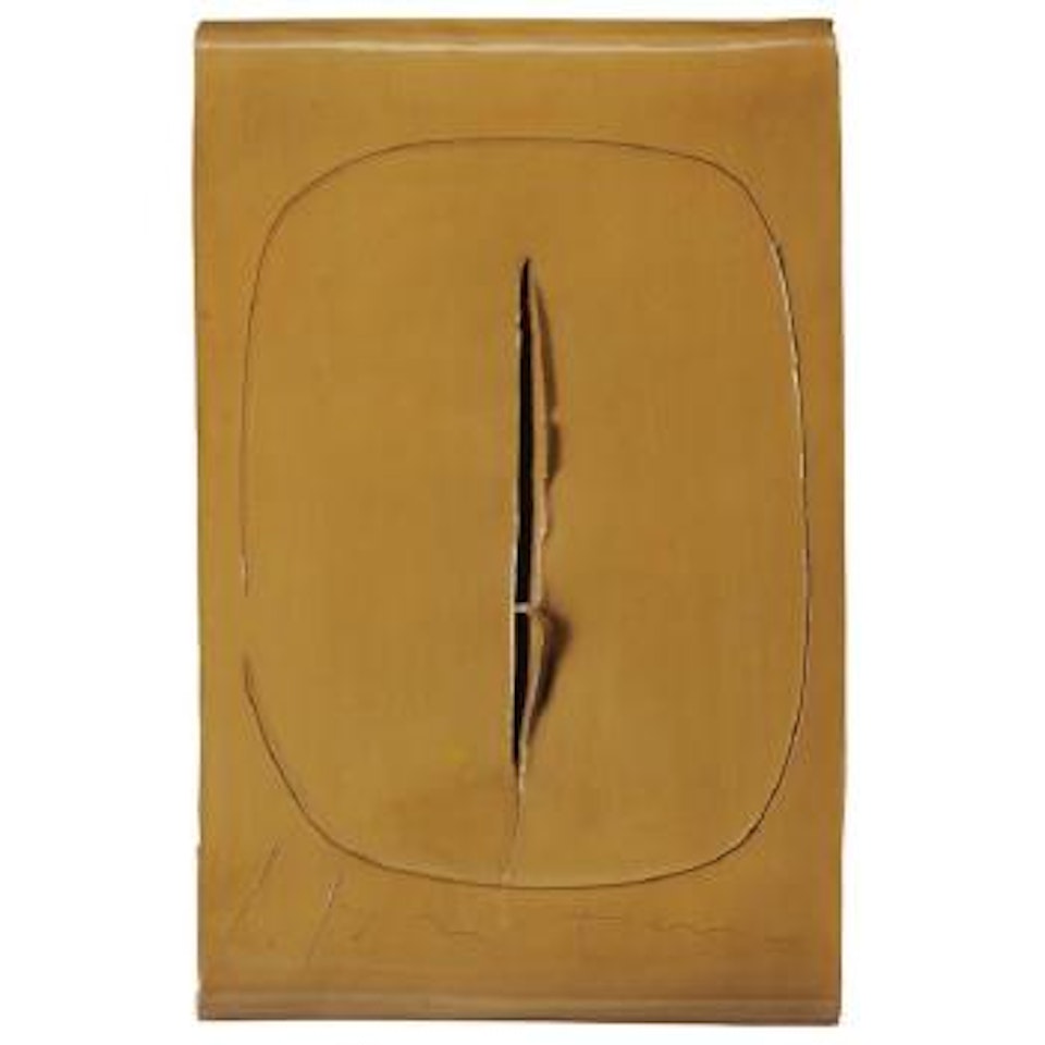 Concetto Spaziale by Lucio Fontana