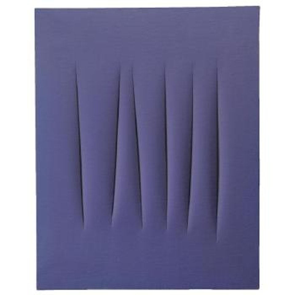 Concetto Spaziale, Attese by Lucio Fontana