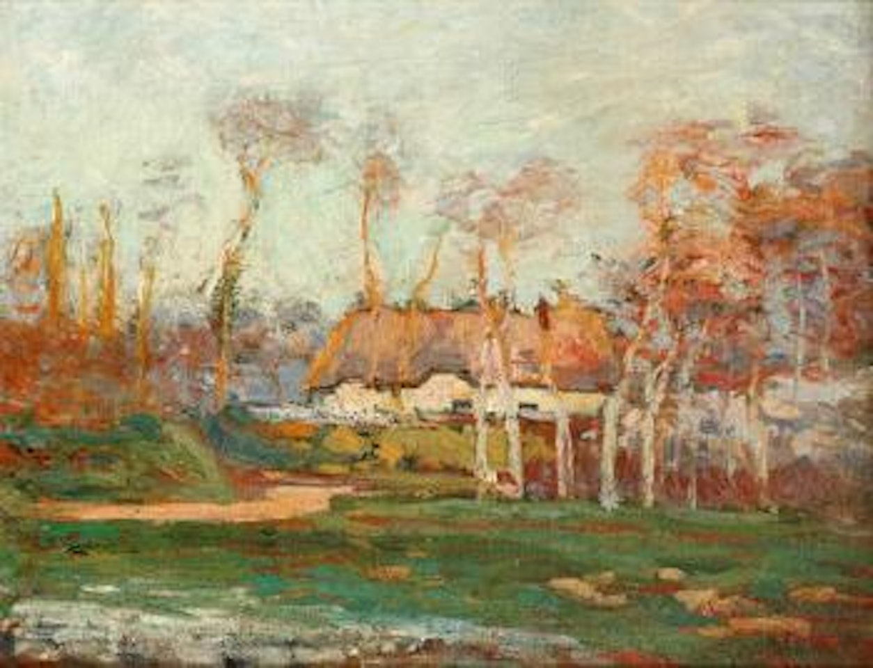 La chaumière à Fontaine-la-Mallet by Othon Friesz