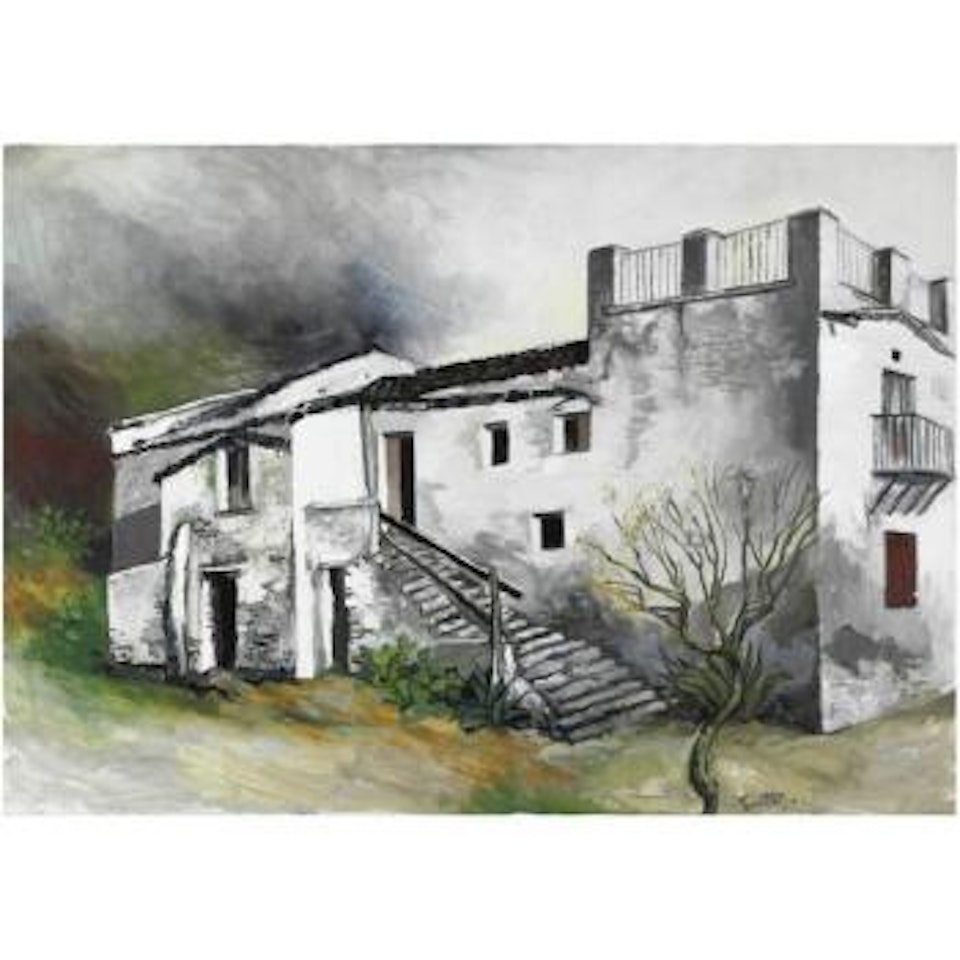 Casa Di Pirandello Al Caos by Renato Guttuso