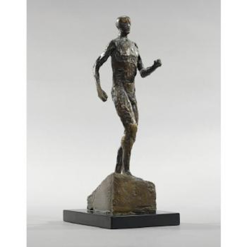 Jogging Man With Goggles by Elisabeth Frink