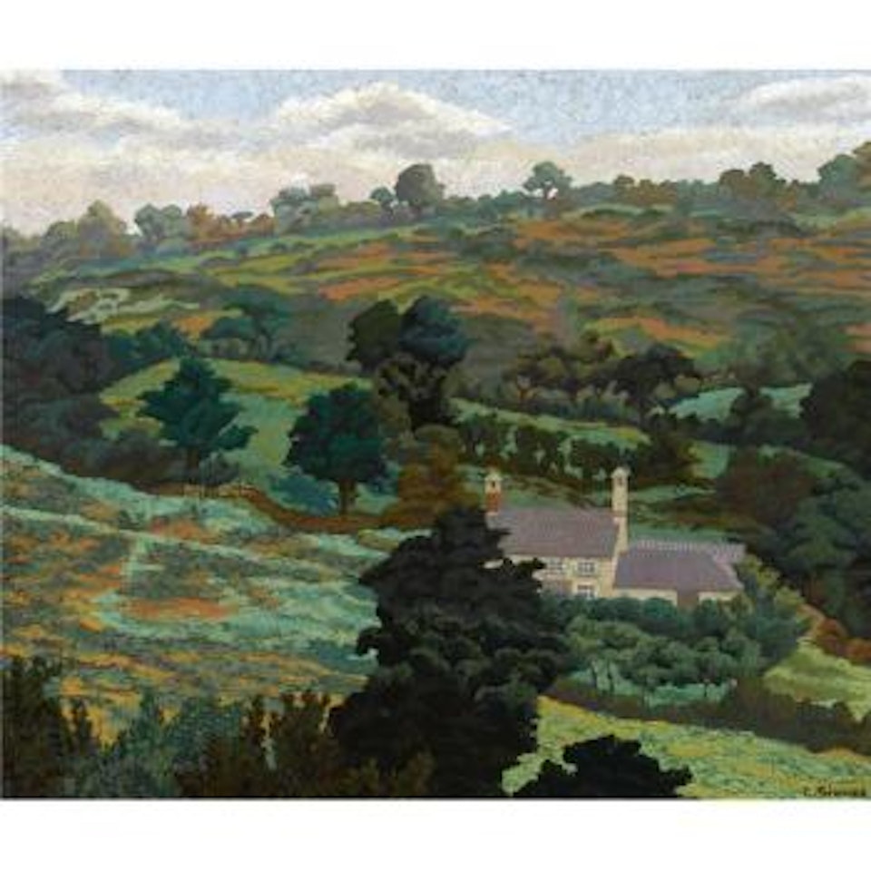 Wych Platt, Devon by Charles Ginner