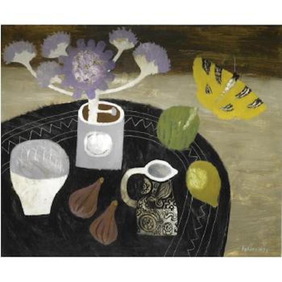 Yellow Butterfly by Mary Fedden