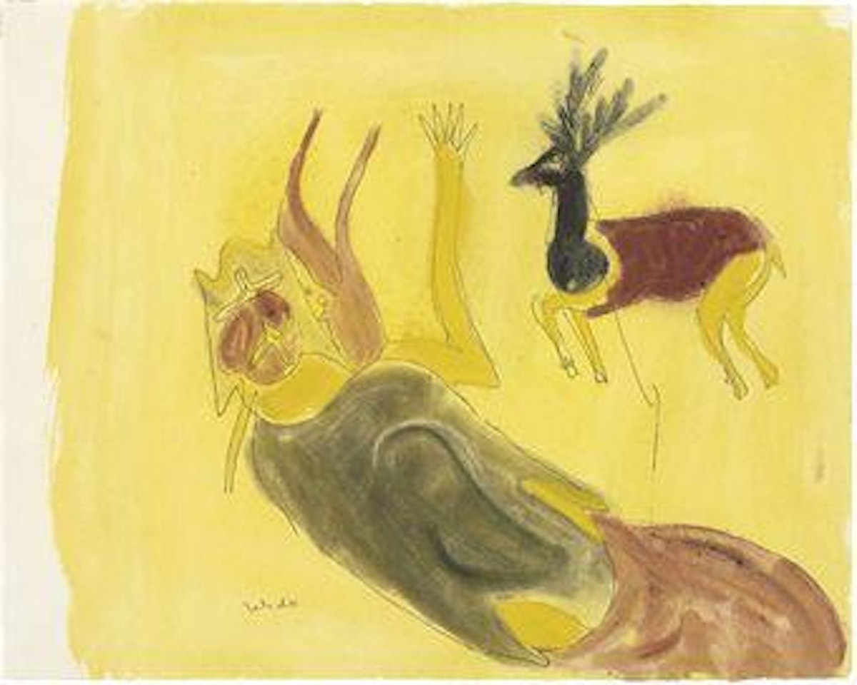 Deer and Monster by Francisco Toledo