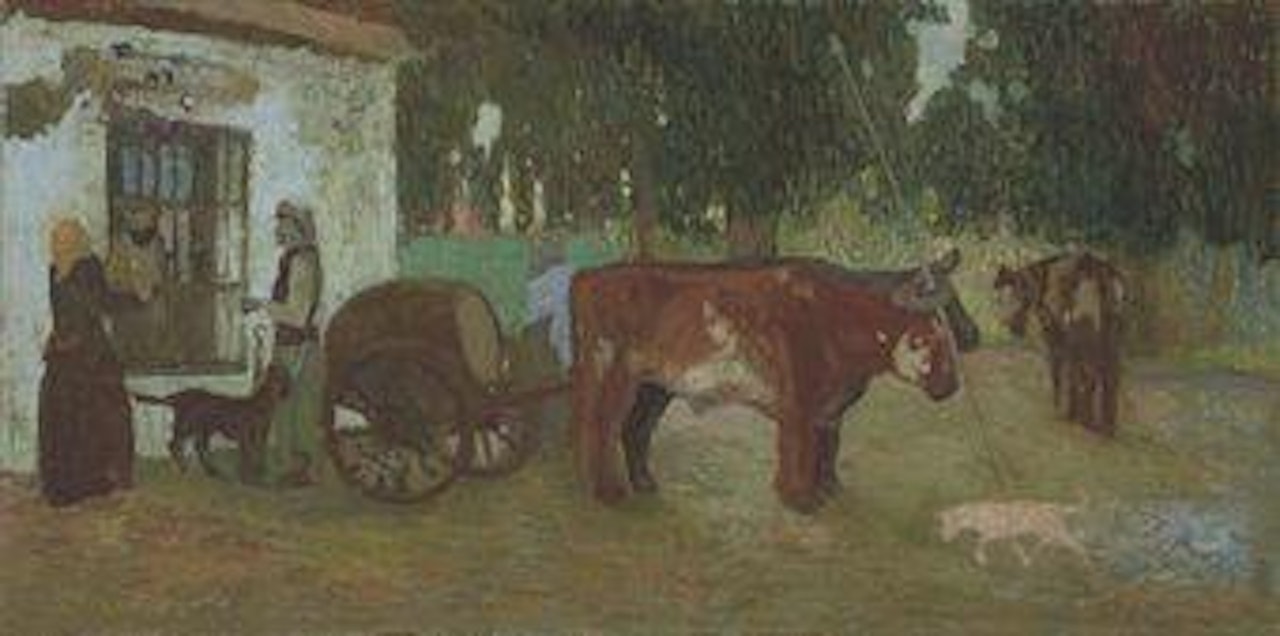 El aguatero by Pedro Figari
