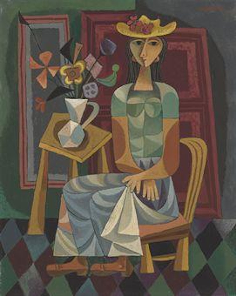 Portrait of a Young Woman by Mario Carreno