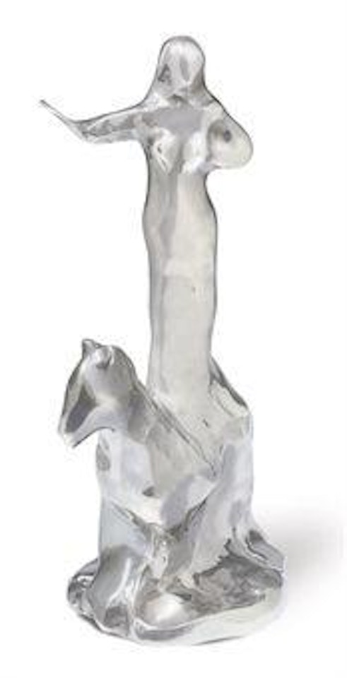 Silver Girl by Saint Clair Cemin