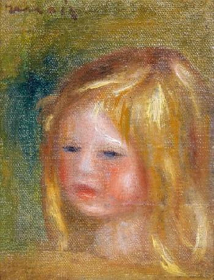 Tête d'enfant by Pierre-Auguste Renoir