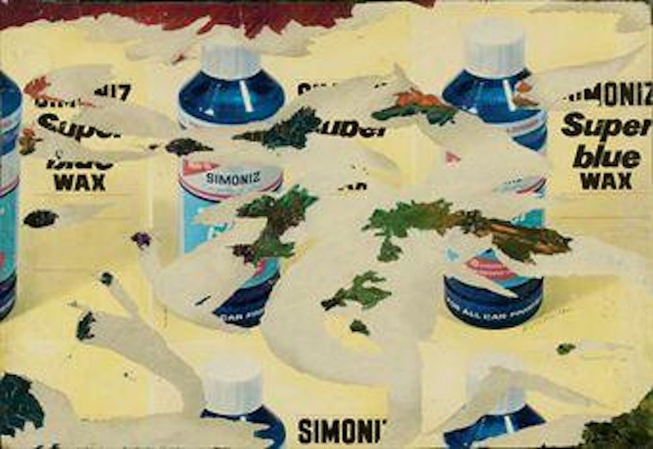 Senza titolo by Mimmo Rotella