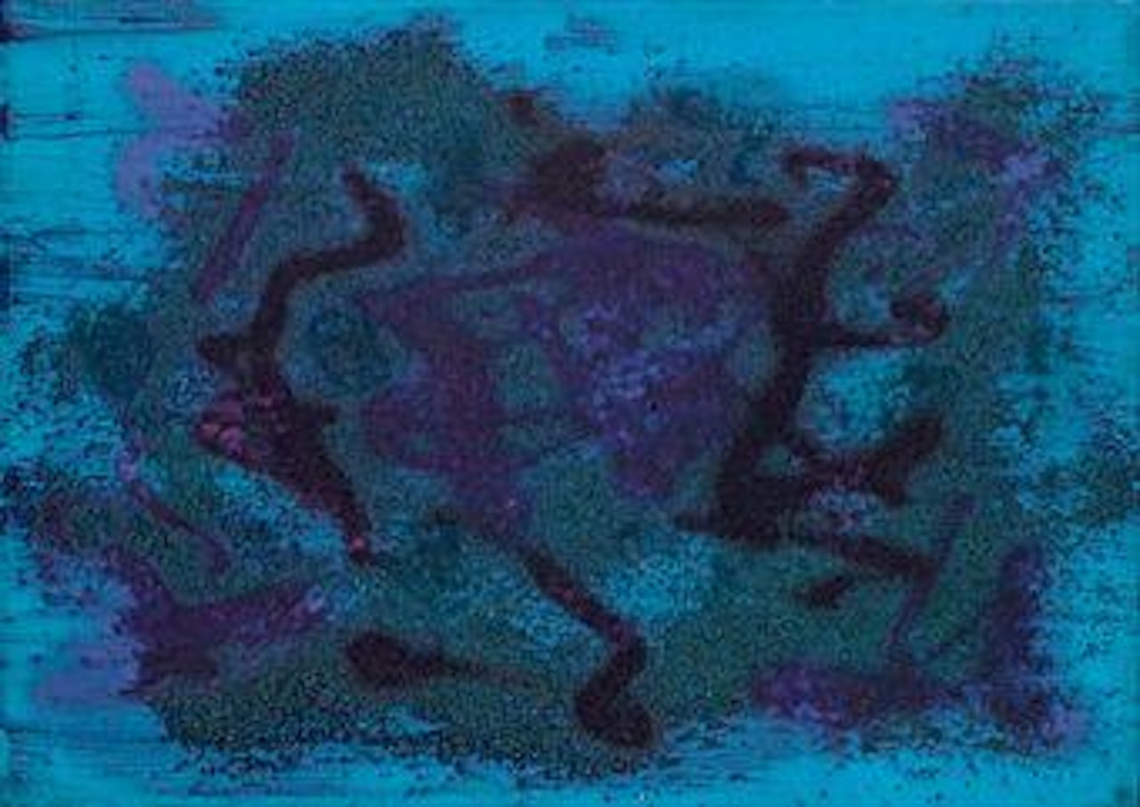 Cangiante blu by Giulio Turcato
