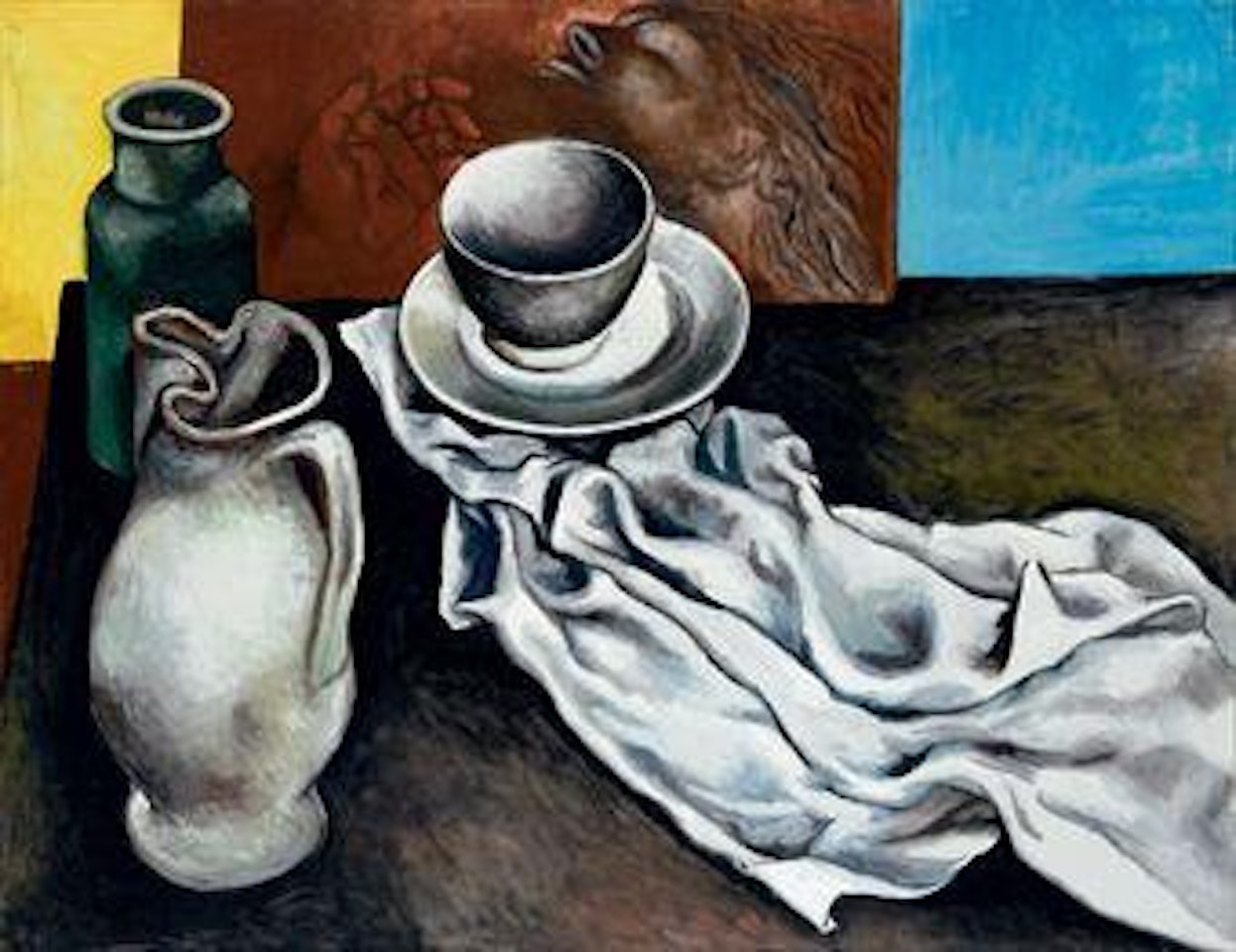 Brocca e drappo by Renato Guttuso