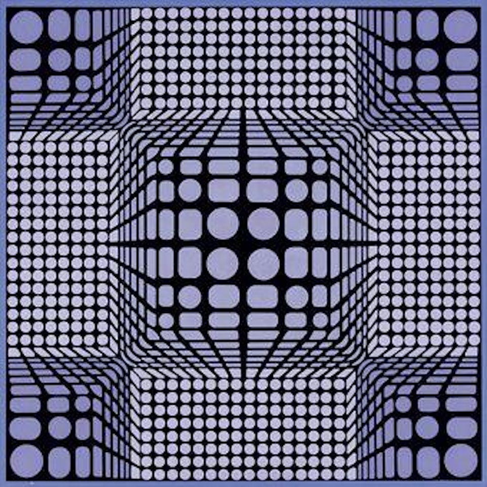 Lattos by Victor Vasarely