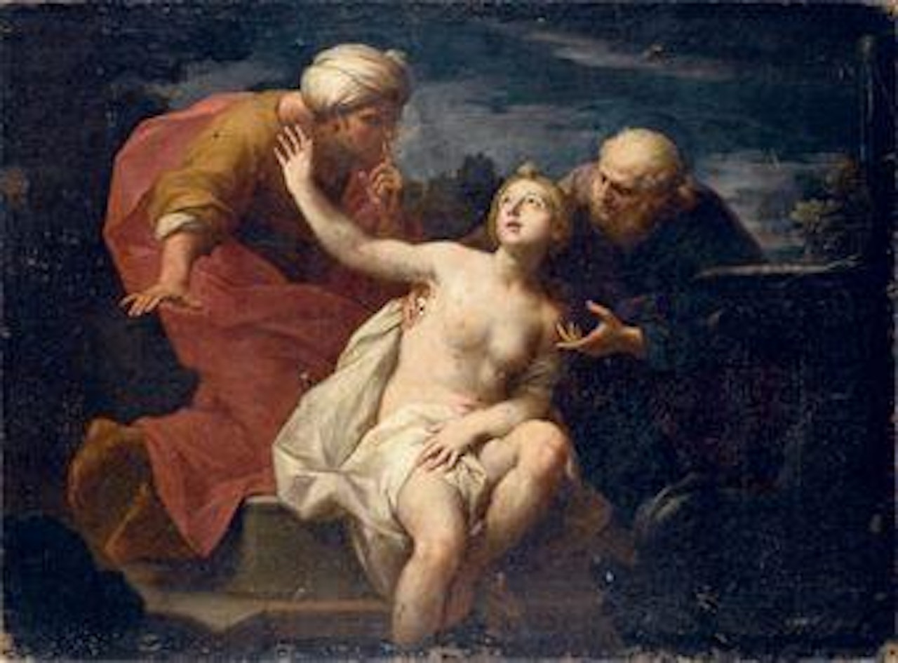 Susanna e i vecchioni by Roman School