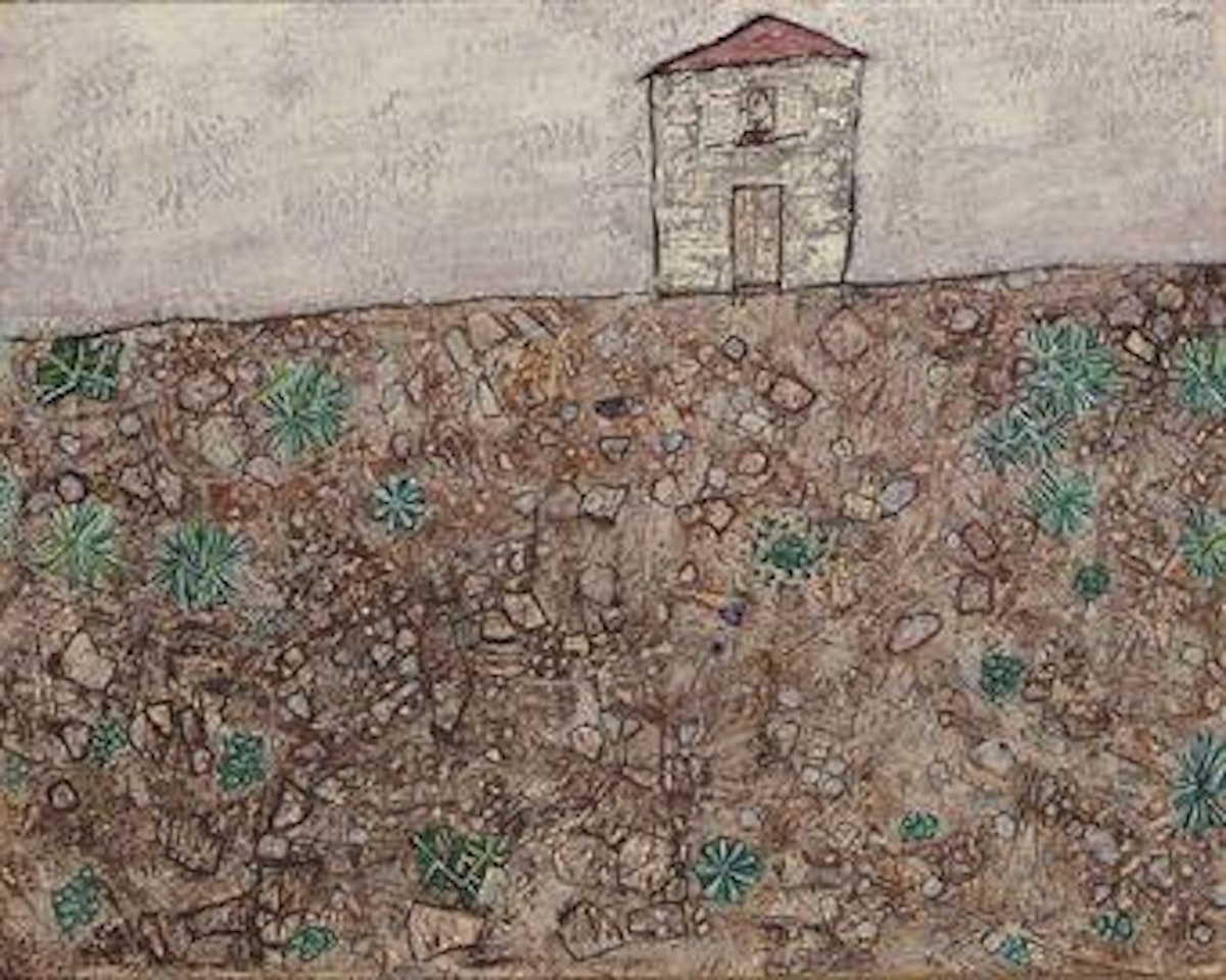 Fenêtre sur le ciel by Jean Dubuffet