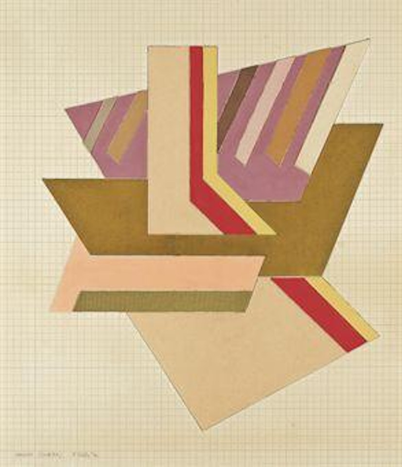 Gabin (Sketch) by Frank Stella