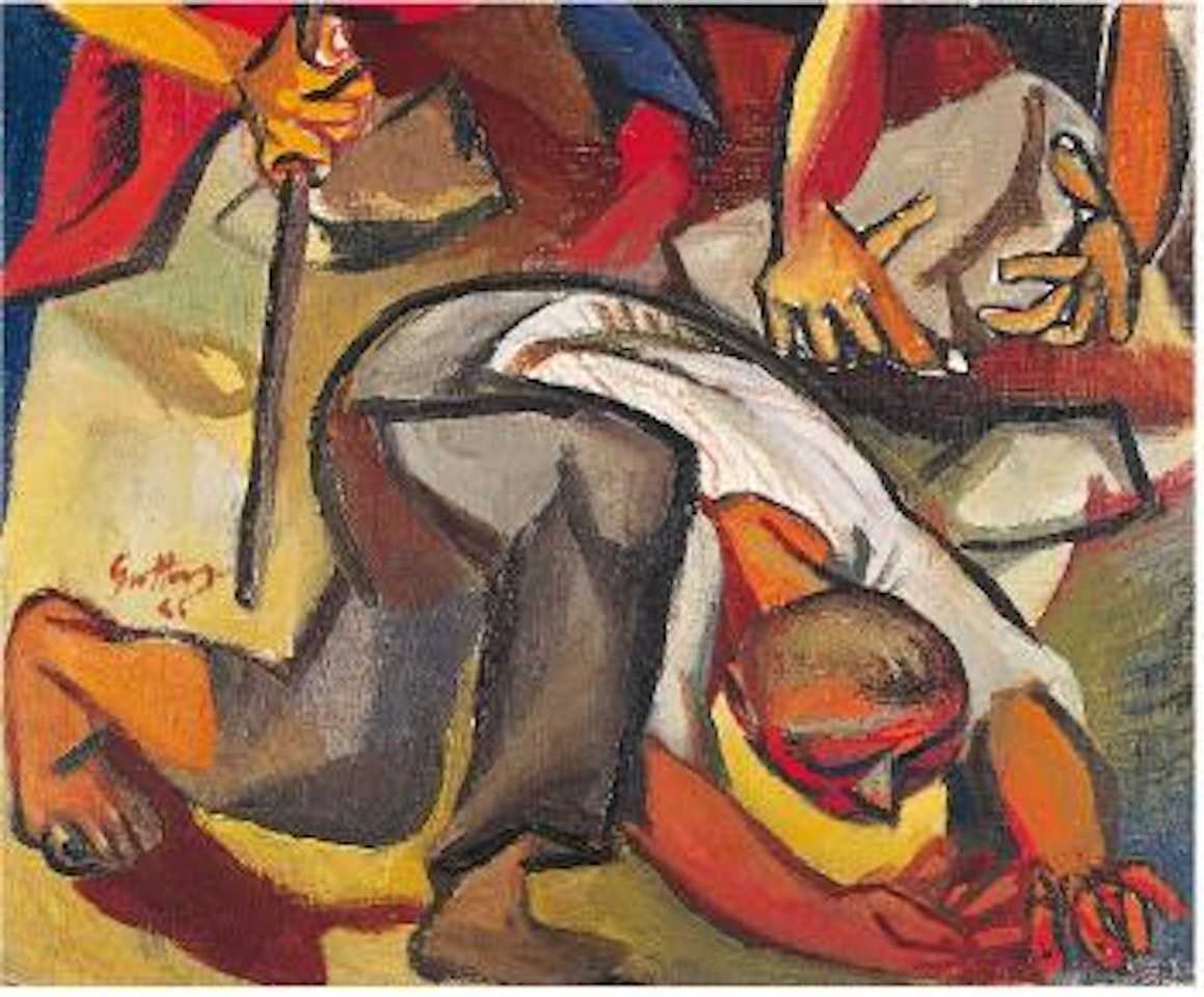 Occupazione delle terre by Renato Guttuso