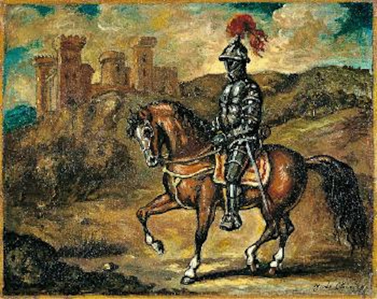 Il cavaliere errante by Giorgio de Chirico