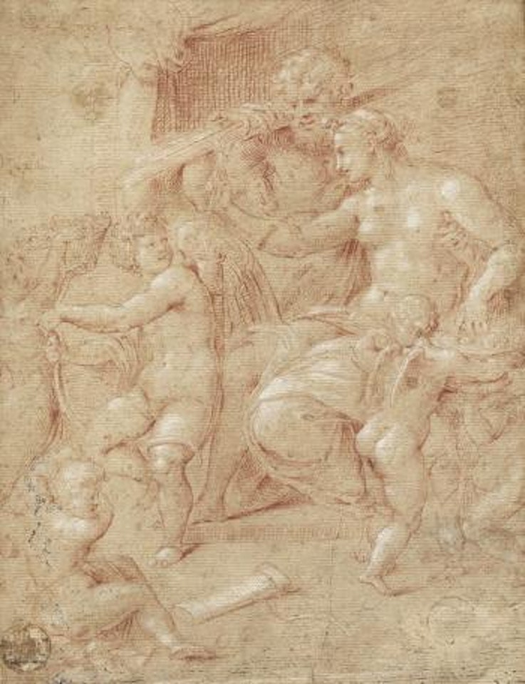 Mars und Venus by Giulio Campi