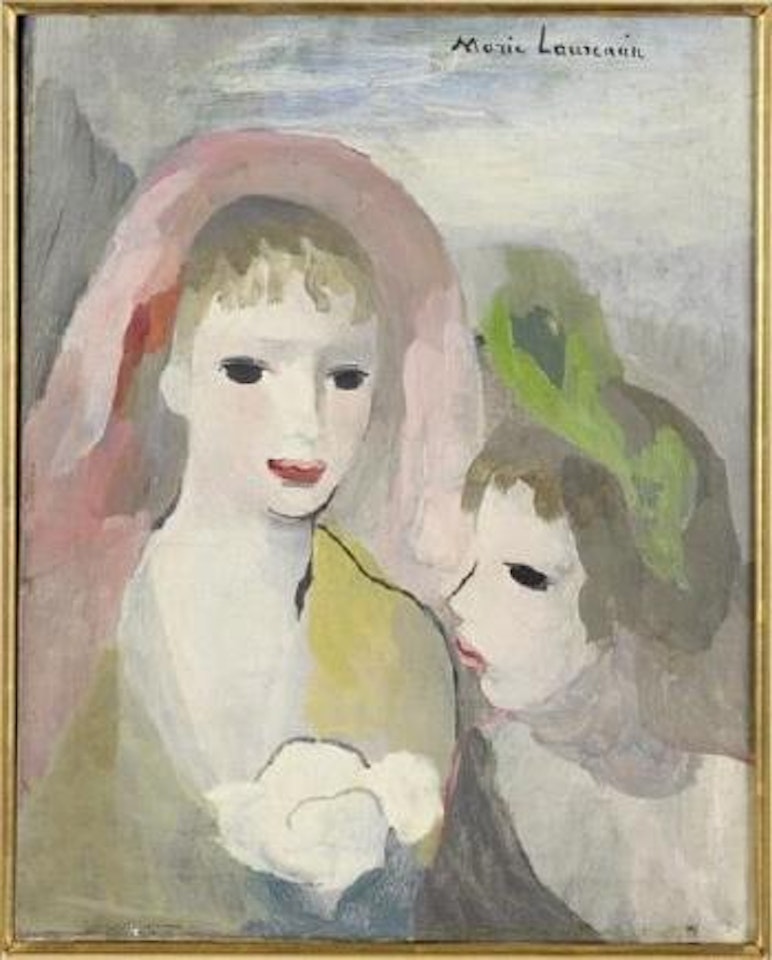 Deux jeunes filles by Marie Laurencin
