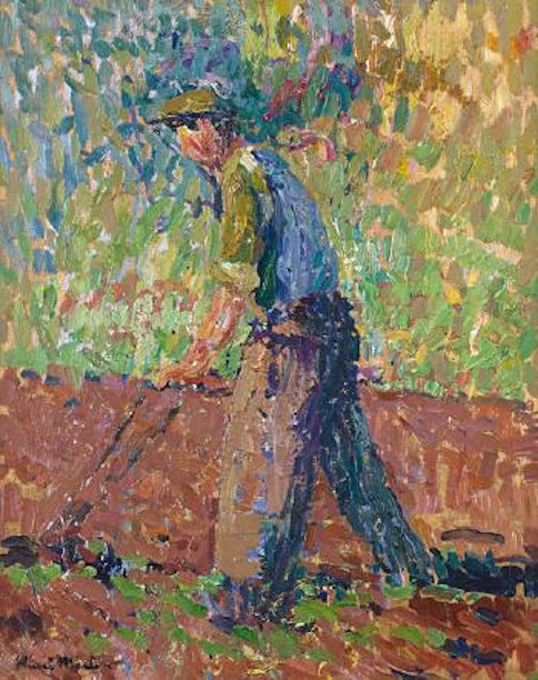Le laboureur by Henri Jean Guillaume Martin