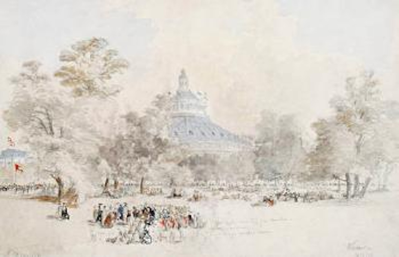 An exhibition, Vienna by Nicholas Chevalier