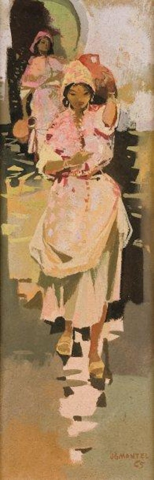 Les porteuses d'eau by Jean Gaston Mantel