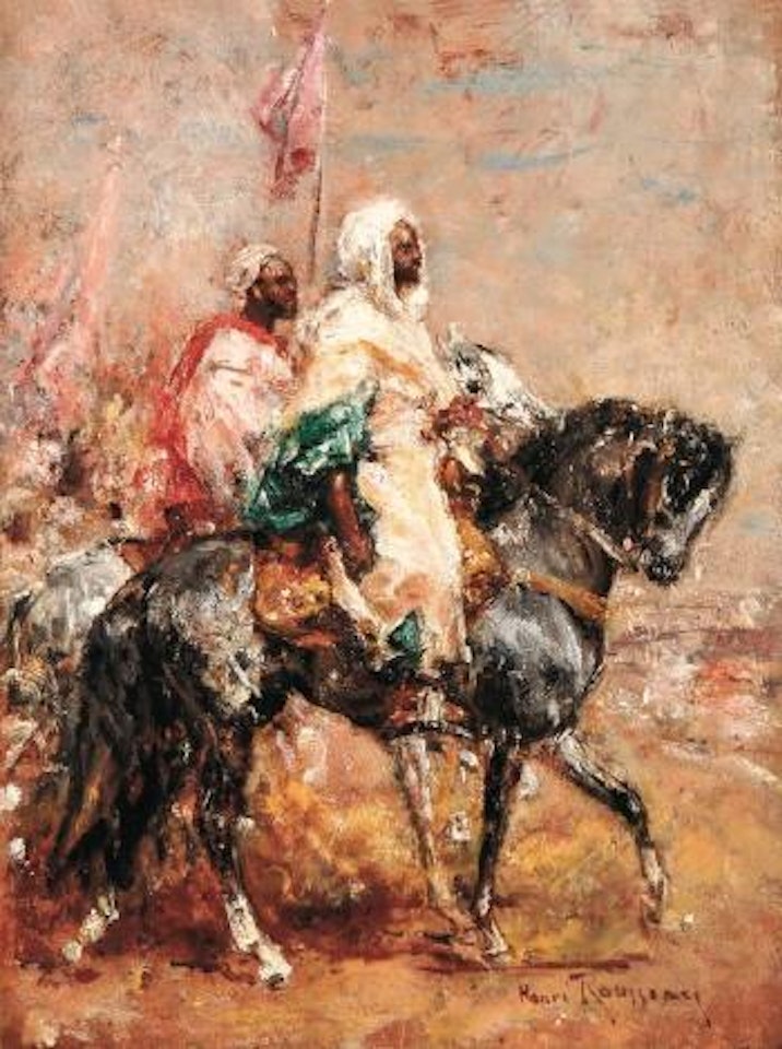 La pacha et sa suite by Henri Émilien Rousseau