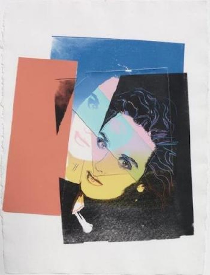 Isabelle Adjani by Andy Warhol