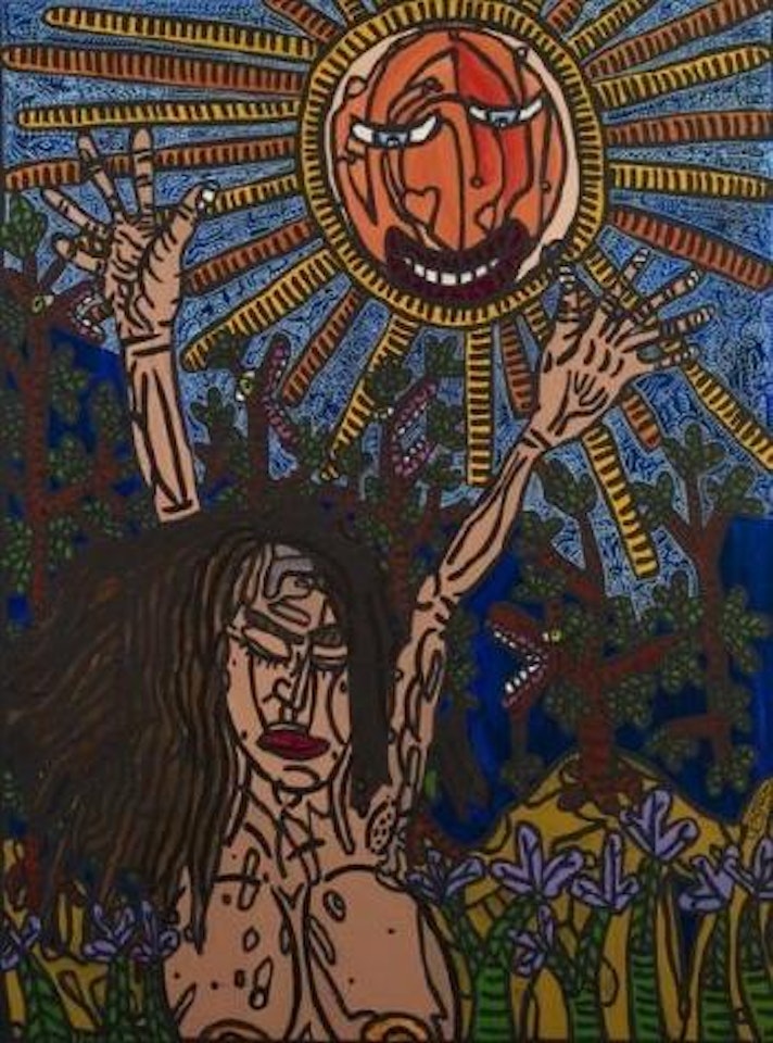 Ho le soleil que c'est beau mon salop by Robert Combas