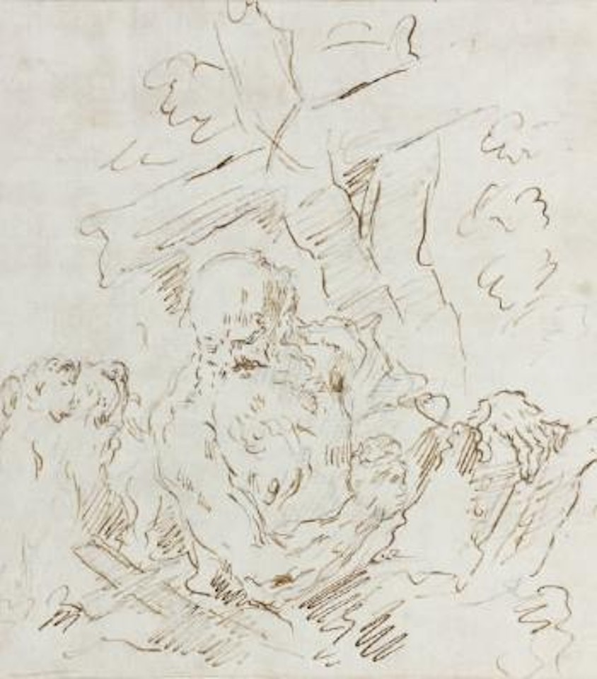 Saint Jérôme by Gaspare Diziani