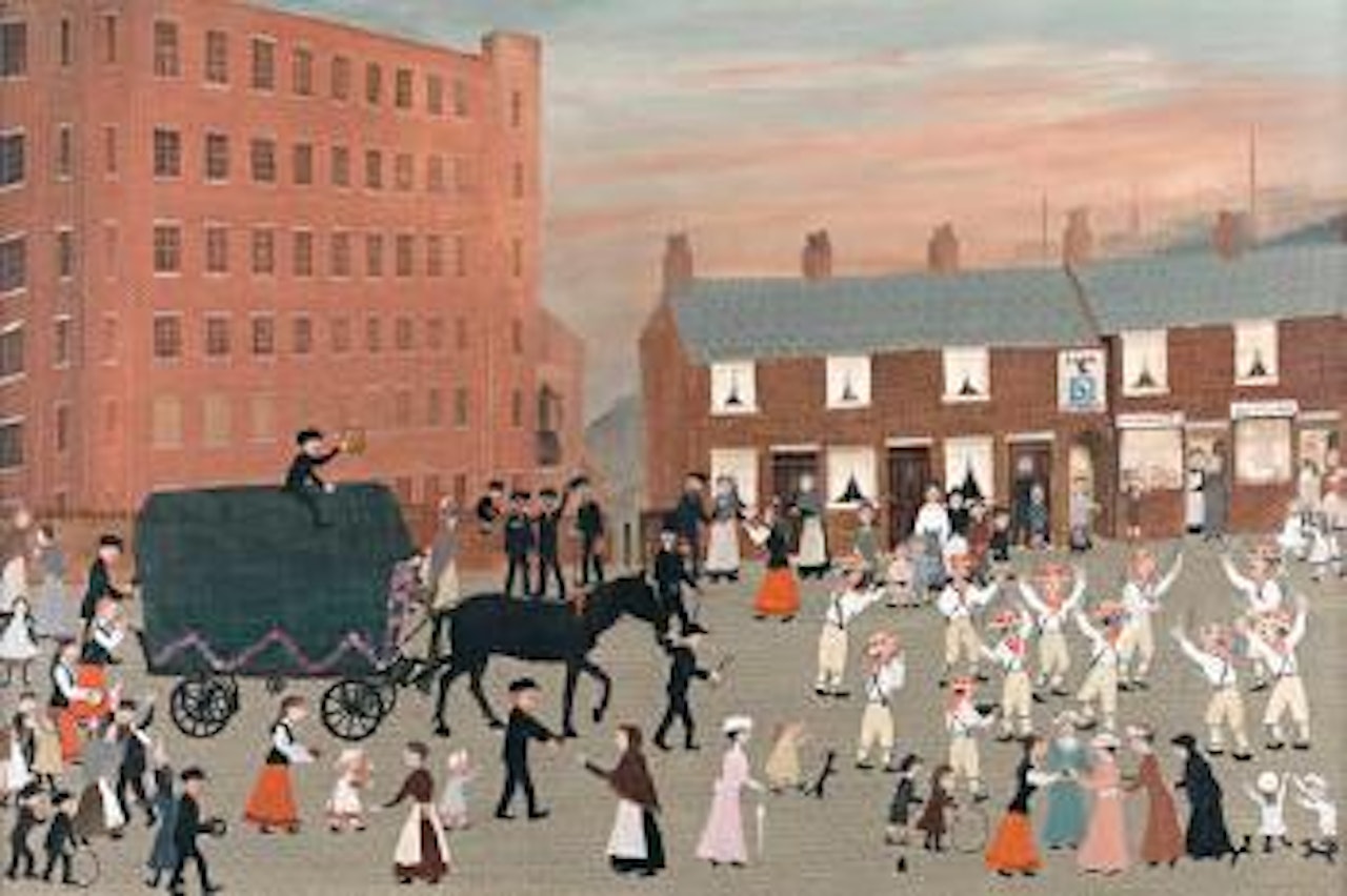 The rush cart came to Lees Brook by Helen Bradley