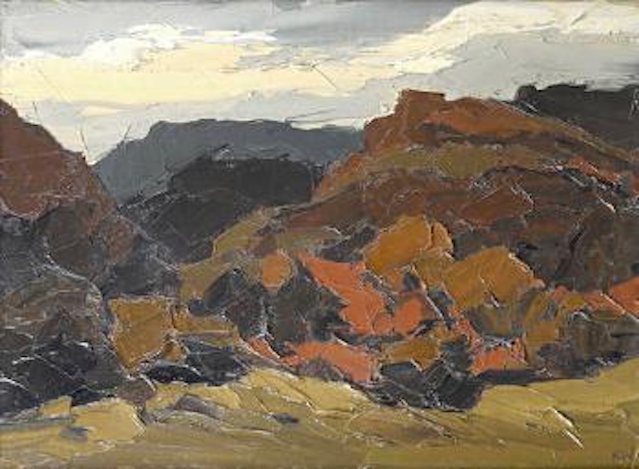 Autumn in Nantmor by Kyffin Williams