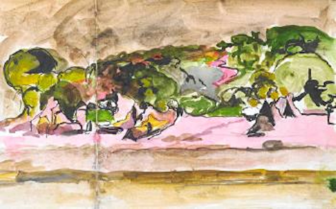 Saint David's rocks by Graham Sutherland