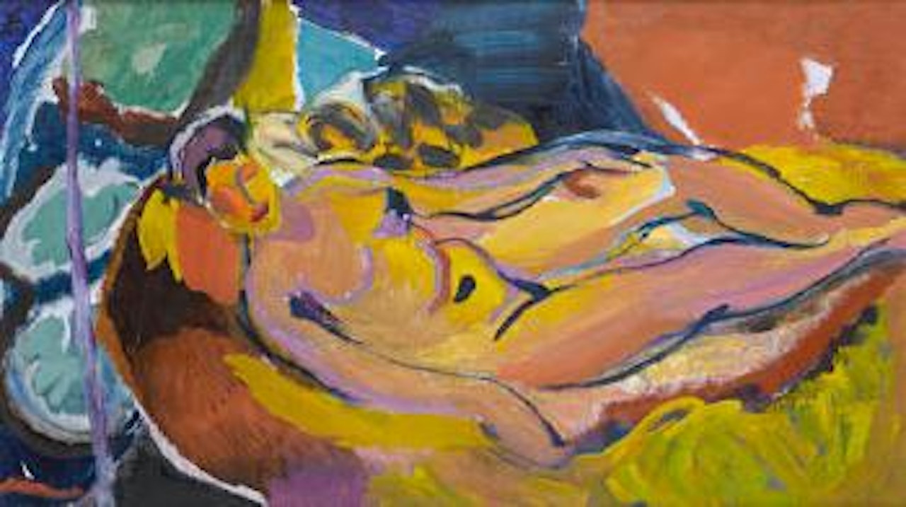 Algerian woman no. 1 by Ivon Hitchens