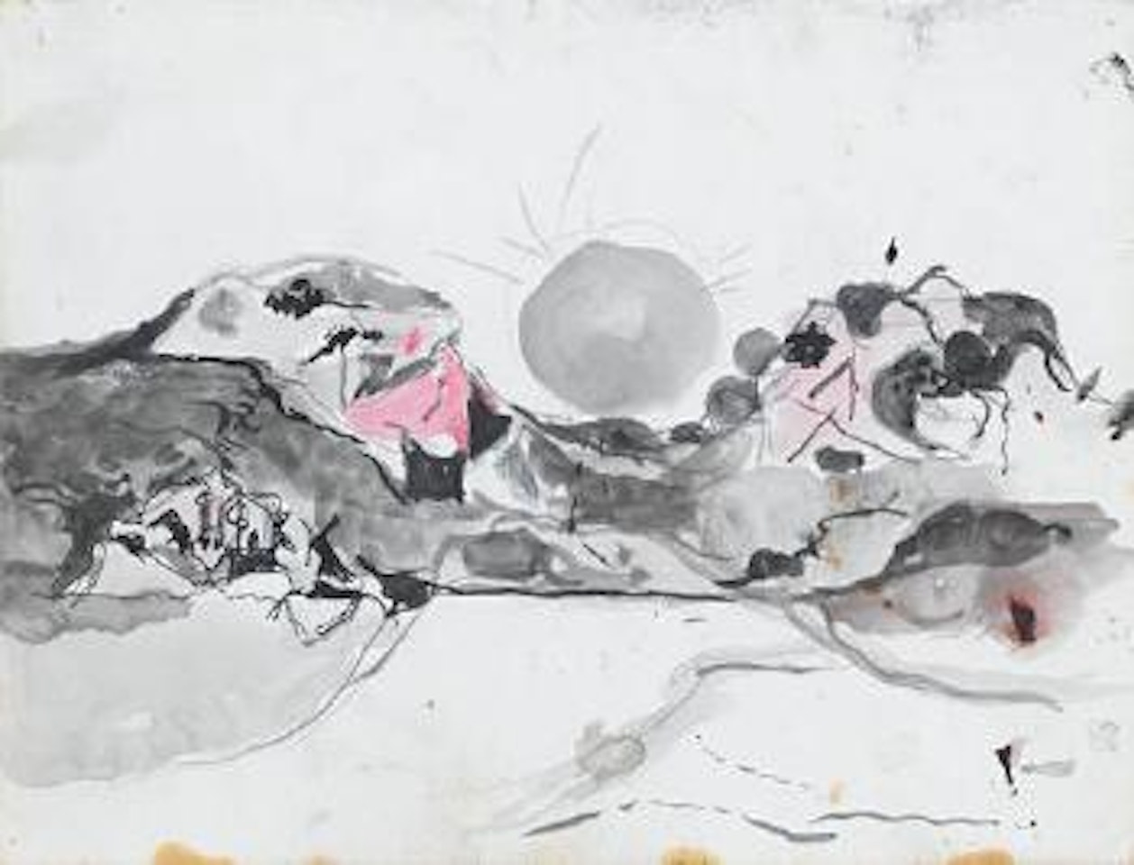 Landscape study by Graham Sutherland