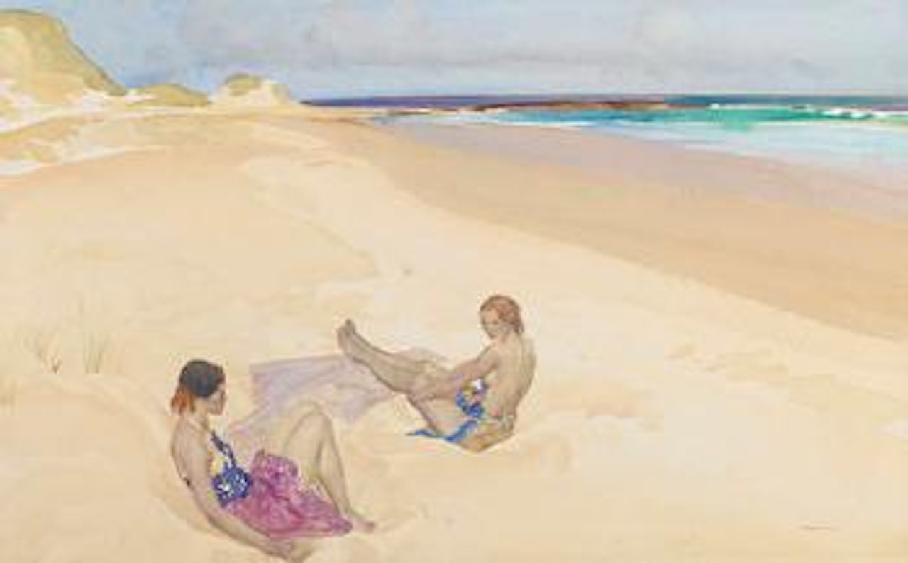 Jessica and Dorina by William Russell Flint