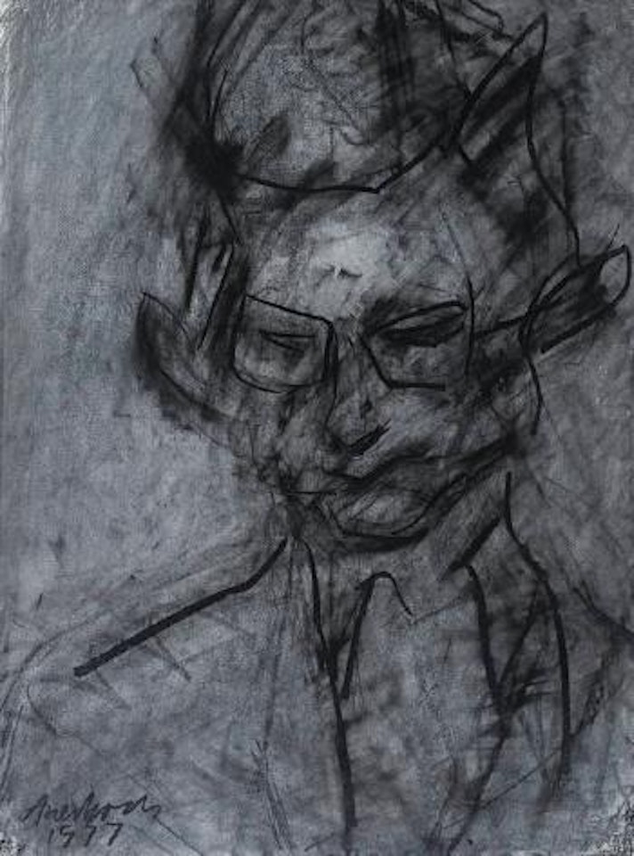 Portrait of Christopher Dark by Frank Auerbach