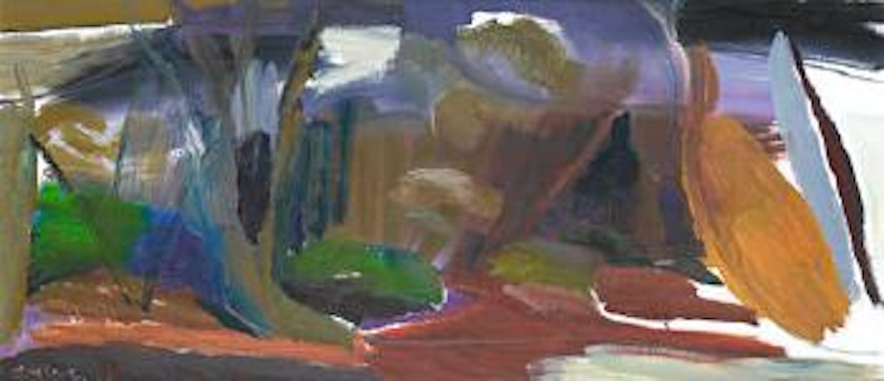 Divided oak no. 1 by Ivon Hitchens