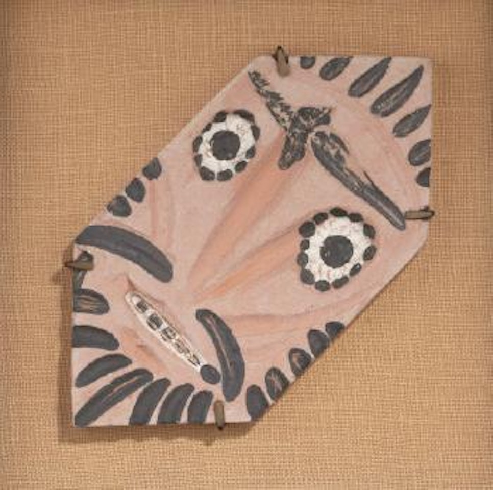 Lozenge with mask by Pablo Picasso