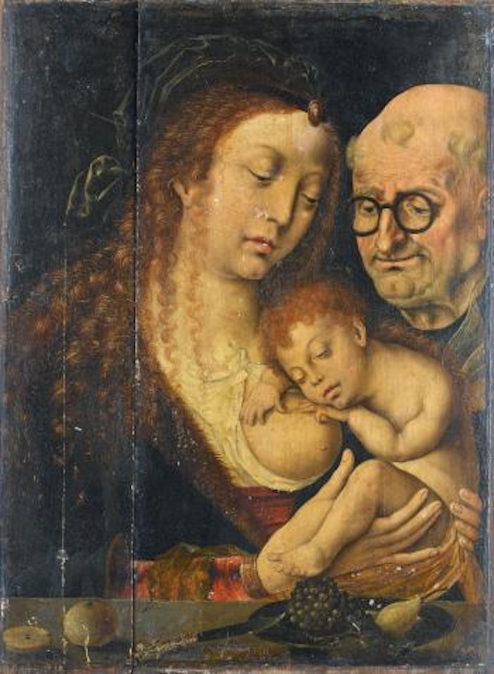 The Holy Family by Joos van Cleve